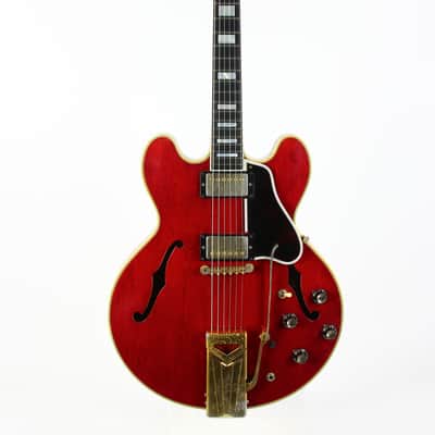 1961 Gibson ES-355 TDSV Cherry 2 PAF Humbuckers Vintage Guitar | Original Case 335 345 image 5