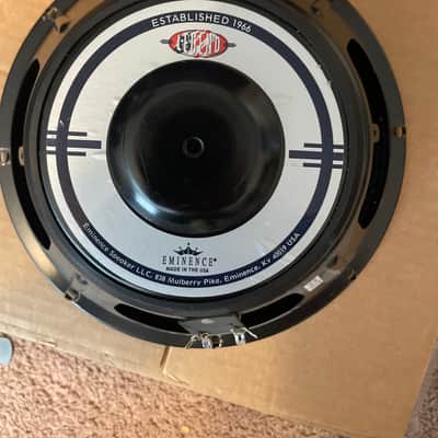 Eminence Legend BP102 10" 200w 8 Ohm Replacement Speaker 2010s - Black/Blue image 2