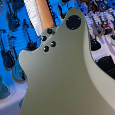 EVH SA-126 Special Semi-hollowbody Electric Guitar - Matte Army Drab FREE PLEK! 090 image 11