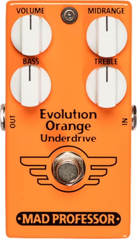 Mad Professor Evolution Orange Underdrive Overdrive Effects Pedal image 1