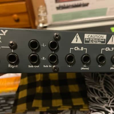 Ashly LX-308B Rackmount 8-Channel Stereo Line Mixer 2010s - Black image 6