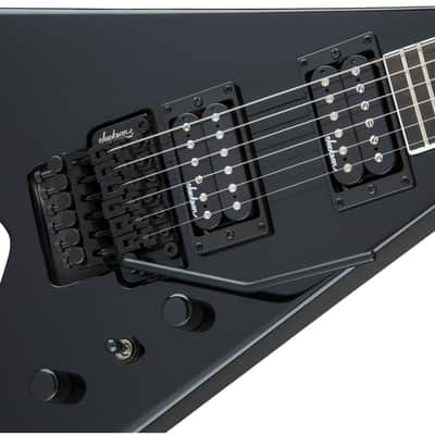 Jackson JS Series JS32 King V Gloss Black Electric Guitar -Floyd Rose Tremolo image 5