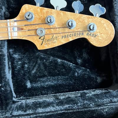 Fender Precision Bass Neck Fretless 1978 - Birdseye Maple image 9