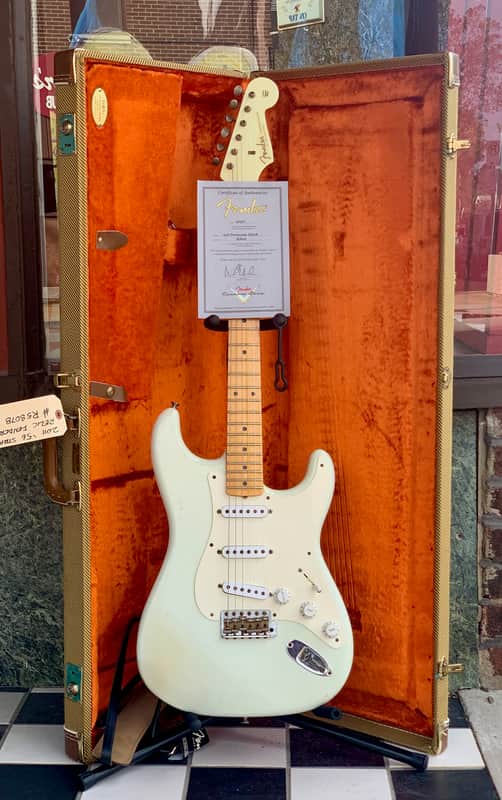 Fender 1956 Stratocaster Relic 2011 - White Blonde image 1