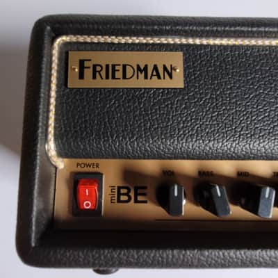 Friedman BE-Mini 30-Watt Solid State Guitar Amp Head 2021 - Present - Black image 4