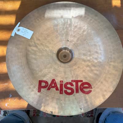 Paiste 2002 China Crash 18" 1980's - Brilliant image 5