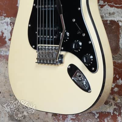 Fender Aerodyne Stratocaster Medium Scale DiMarzio Collection AST-75MDH 2006 Olympic White MIJ Japan image 5