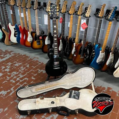 Gibson Les Paul Studio 2012 Ebony Black Repaired Hea DS Tock image 11