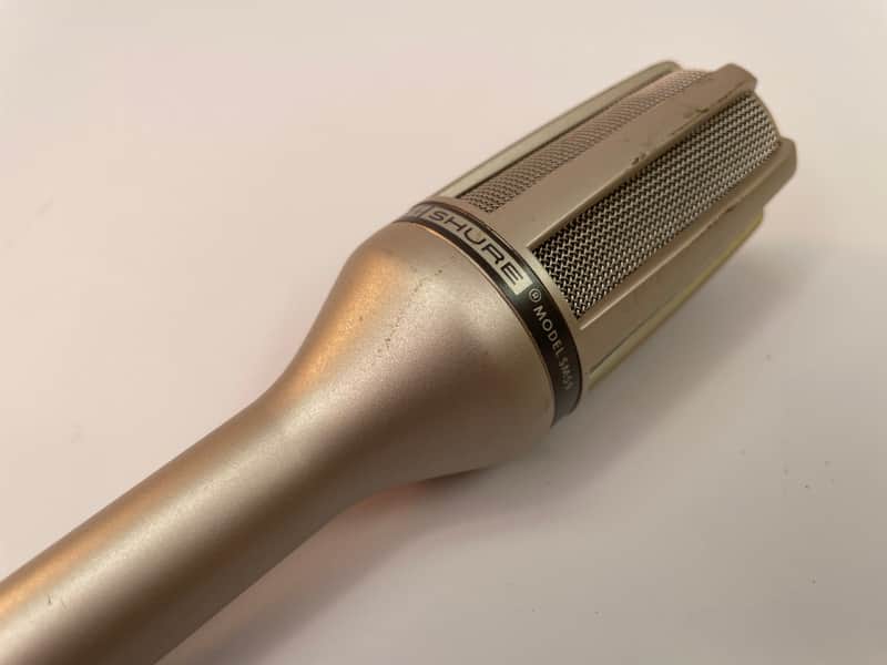 Shure SM59 Dynamic Microphone 1979 - Matte Champagne image 1