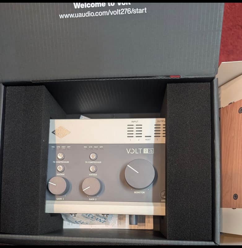 Universal Audio Volt 276 USB-C Audio Interface 2021 - Present - Tan / Gray image 1