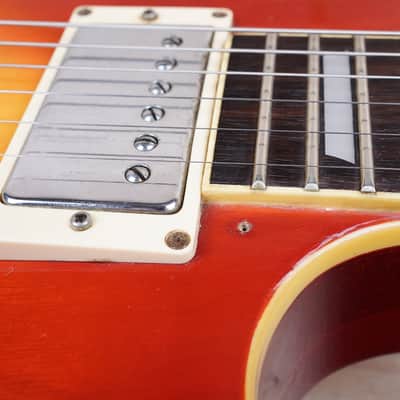 Greco EG-500 1978 Made In Japan Cherry Sunburst w/ Bag image 7
