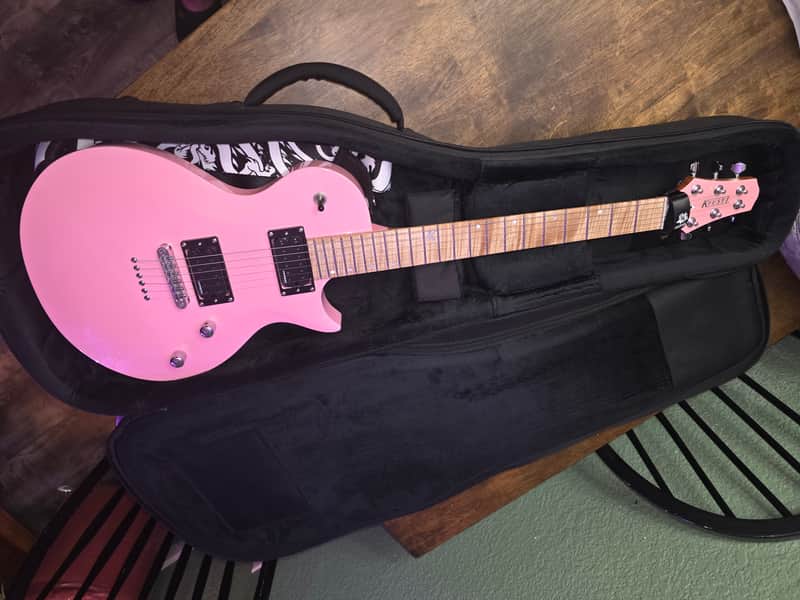 Kiesel CS 3, Lundgrens, String-Thru, SS Frets, Flamed Maple, Locking Tuners image 1