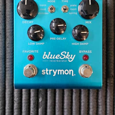 Strymon Blue Sky Reverberator V1 2010 - 2022 - Blue image 2