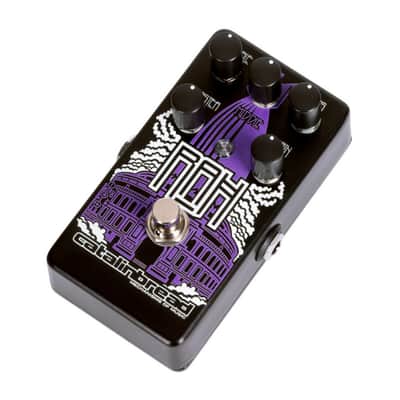 Catalinbread RAH Overdrive Effects Pedal with Three-Knob Tone Circuit and Mid and Bass Controls (Purple) image 3