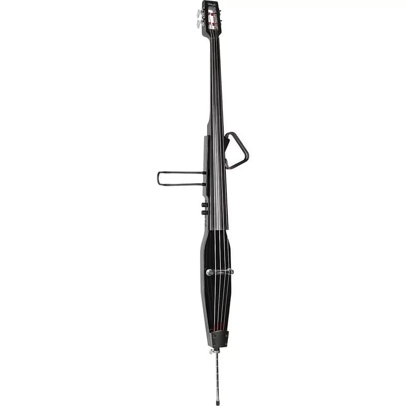 Stagg Electric Double Bass - 3/4 Model in Black with Gig Bag image 1