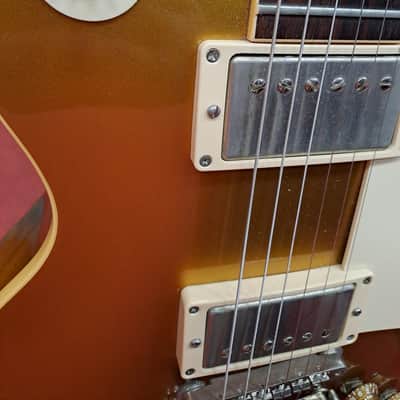 Gibson Custom Shop '57 Les Paul Goldtop Reissue 2010 - Double Gold VOS image 13
