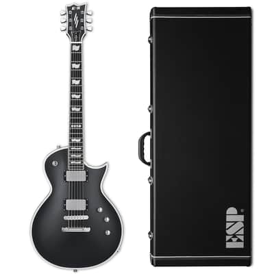 ESP E-II Eclipse BB Black Satin EC Electric Guitar + Hard Case B-Stock Made in Japan image 1