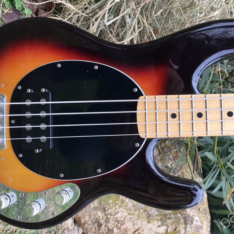 1976 – 1983 Music Man StingRay with Maple Fretboard Sunburst