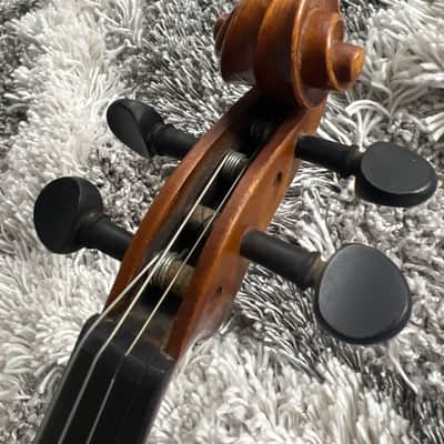 Unbranded 3/4 Antonio Stradivarius faciebat Cremona 1713 West Germany + Case 1950s-1960s image 20