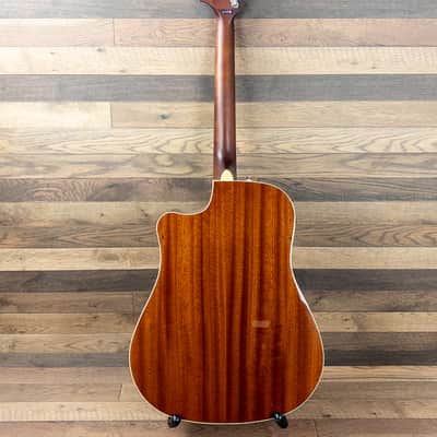 USED - Fender Redondo Player Acoustic Electric Guitar, 3 Tone Sunburst Finish image 4