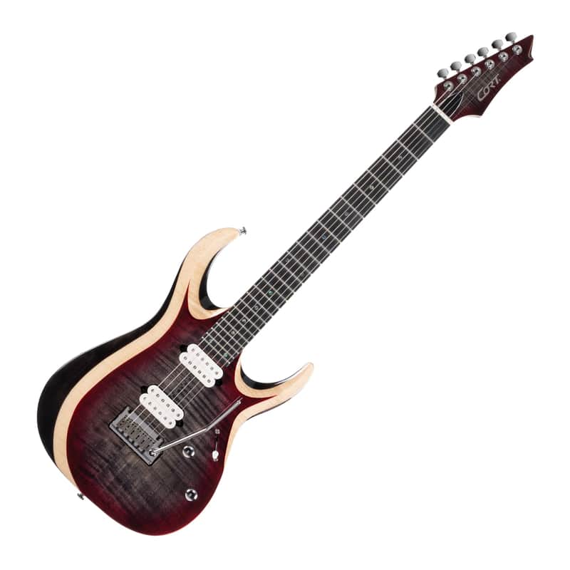 Cort X700 Duality II Electric Guitar in Lava Burst image 1