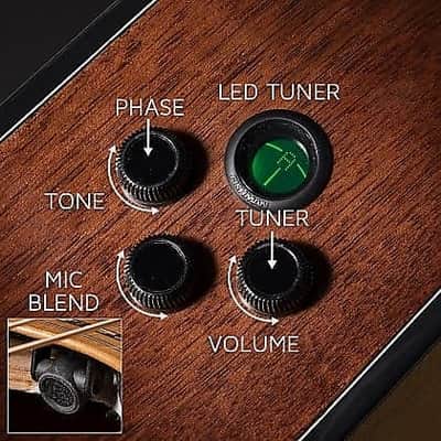Cort Gold Series Gold-OC6 Bocote w/ Case, Bocote combines beauty, strength, and a distinctive tonal character, See Video, B-Stock image 5
