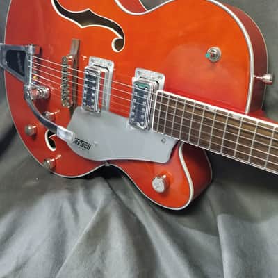 Gretsch G5420T Electromatic Hollow Body Single Cutaway with Bigsby Orange Stain image 1