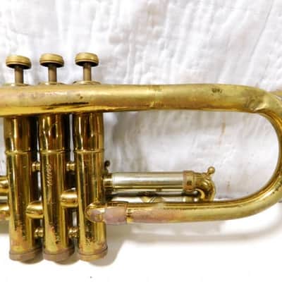 Reynolds Medalist Trumpet, USA, Brass with Case and Mouthpiece image 4