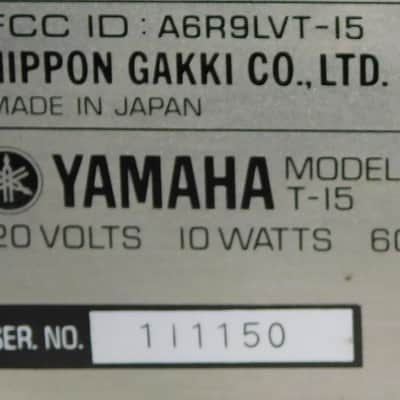 Yamaha T-15 am fm stereo tuner image 5