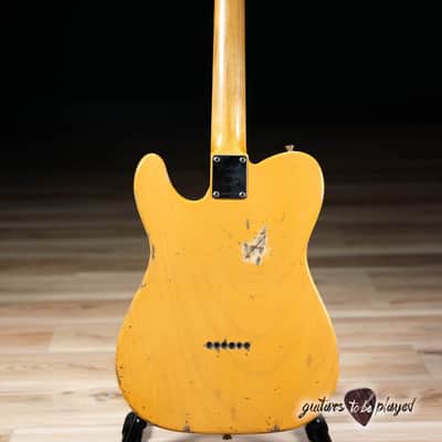 Shabat Lion Standard 1pc Swamp Ash & Maple w/ Lollar Vintage T’s – Butterscotch image 7