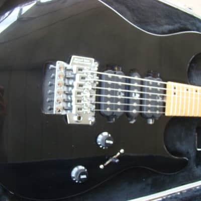 1990's Washburn Mercury II Series MG340-B 1990's Black HSH Electric Guitar image 5