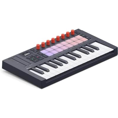 Novation FLkey 2 Mini 25 — 25-Mini-Key MIDI Controller Keyboard for FL Studio Beginners. Make Beats with USB, Pitch & Mod Strips, 16 Drum Pads, and Arpeggiator — Inc. 6 Months of FL Studio image 2