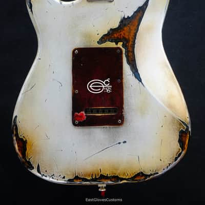 Fender Stratocaster Vintage White/Sunburst Custom Shop Texas Special Heavy Aged Relic  (RARE) image 3