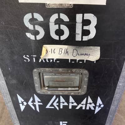 Def Leppard Flight Case, "S6B" For 1 Marshall 4x12 Cabinet 1990s (DL #5058) image 5
