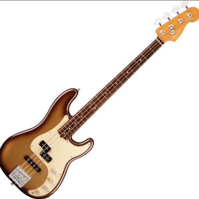 Fender American Ultra Precision Bass with Rosewood Fretboard 2019 - Present - Mocha Burst image 1