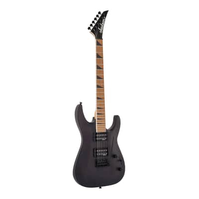 Jackson JS Series Dinky Arch Top JS24 DKAM Electric Guitar with Caramelized Maple Neck (Black Stain) image 4