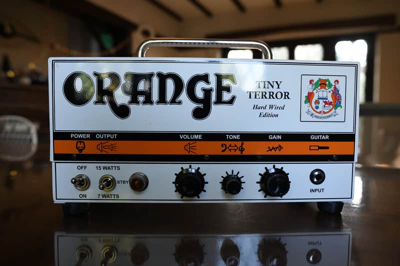 Orange TTHW15H Tiny Terror Hard-Wired Edition 15-Watt Guitar Amp Head 2009 - White image 1