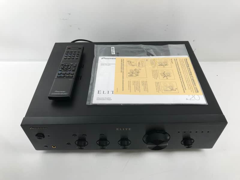 Pioneer Elite A20 A-20 2-Channel Integrated Amplifier Amp w/ Remote image 1