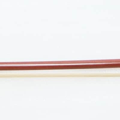 4/4 Violin Bow Brazilwood Stick Mongolian Horsehair Ebony Frog w/ Abalone eye image 4