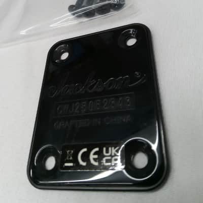 Jackson Left Handed Black JS Guitar Body Neck Plate Stock Parts Loaded Lefty image 13