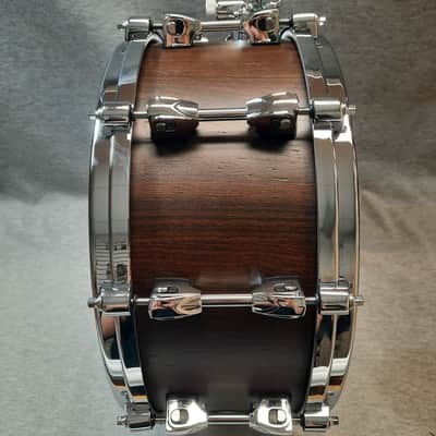 Tama PBC146MNC Starphonic Bubinga 6x14" Snare Drum - Matte Natural Cordia image 5