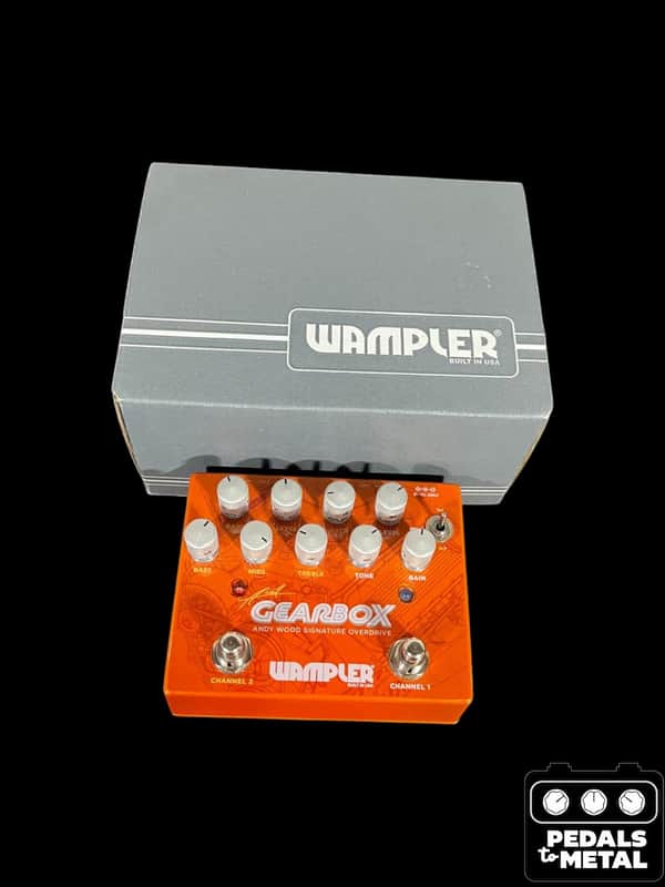 Wampler Gearbox - Andy Wood Signature Overdrive 2021 - Orange - X16649 image 1