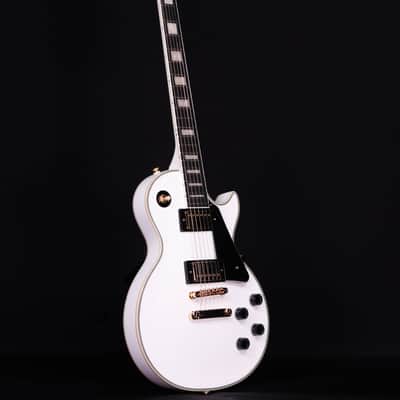 Epiphone Les Paul Custom, Alpine White (Premium Gig Bag Included) image 8