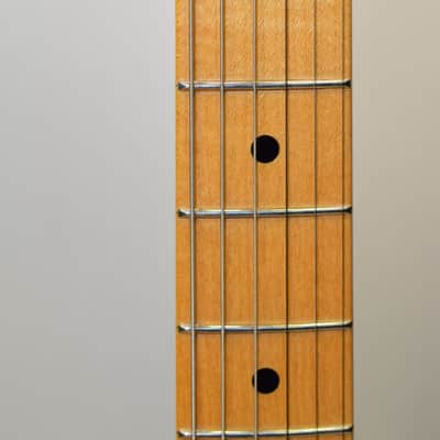 2022 Fender Vintage Custom '68 Telecaster NOS Electric Guitar, Maple Fingerboard, Blue Flower w/ Case image 7