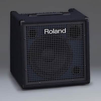 Mint Roland KC-400 4-Channel Stereo Mixing Keyboard Amplifier Bundle with 25ft Pig Hog 9.2mm Speaker Cable & Polishing Cloth â€“ 150-Watt Output, 12" Woofer, Flexible I/O, and Powerful Sound Projection image 5