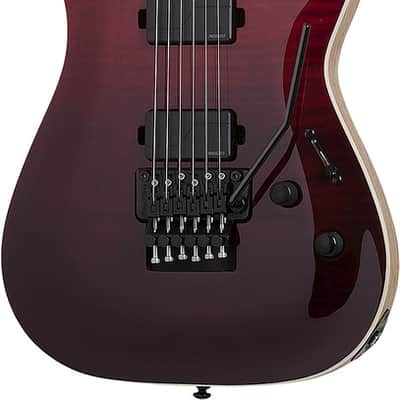 Schecter C-1 FR SLS Elite - Blood Burst (1371) image 2