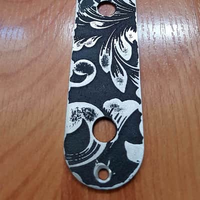 Custom aluminum relic roses Fender Telecaster pickguard set image 4