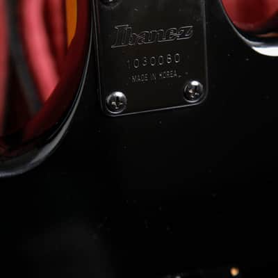 Ibanez EX350 Black Electric Guitar Made in Korea 1990 Pre-Owned image 14