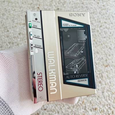 [ULTRA RARE] Sony WM-10RV(WM-40) Walkman Cassette Player, Top Silver ! Working ! image 2