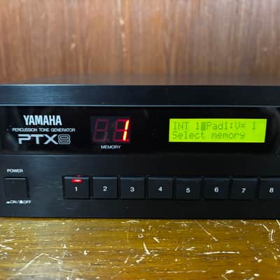 YAMAHA PTX8 PERCUSSION TONE GENERATOR drum synth New internal battery image 3